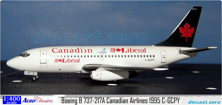 Boeing B 737-217A Canadian Airlines 1995 C-GCPY