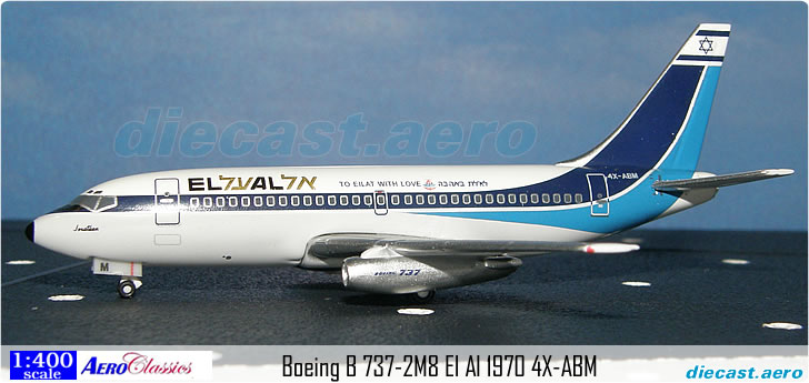 Boeing B 737-2M8 El Al 1970 4X-ABM