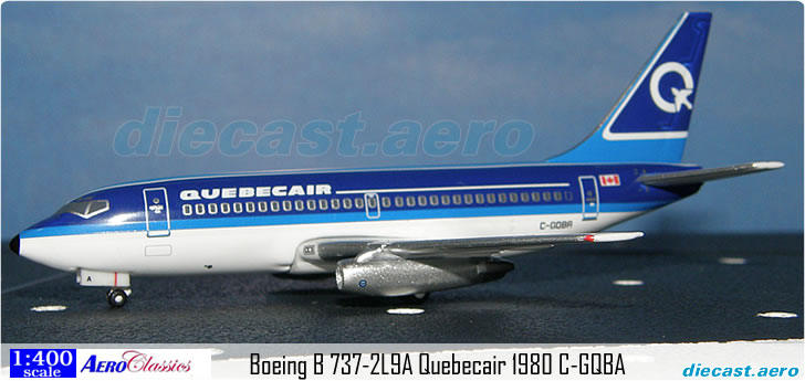 Boeing B 737-2L9A Quebecair 1980 C-GQBA