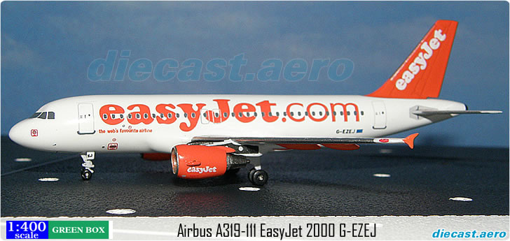 Airbus A319-111 EasyJet 2000 G-EZEJ