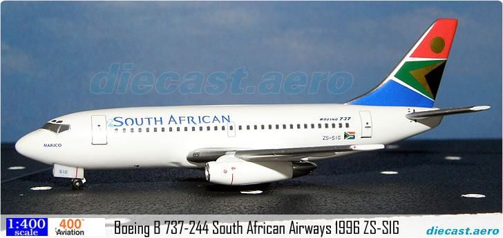 Boeing B 737-244 South African Airways 1996 ZS-SIG