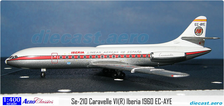 Sud-Aviation se-210 Caravelle diecast airplane search