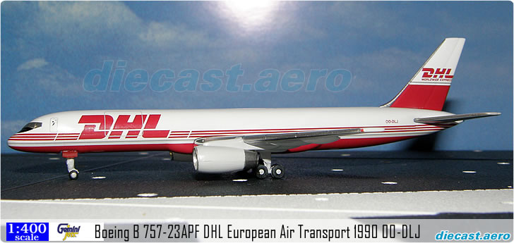 Boeing B 757-23APF DHL European Air Transport 1990 OO-DLJ