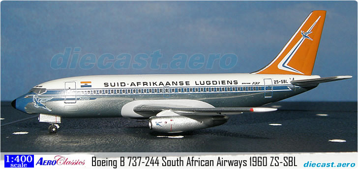Boeing B 737-244 South African Airways 1960 ZS-SBL