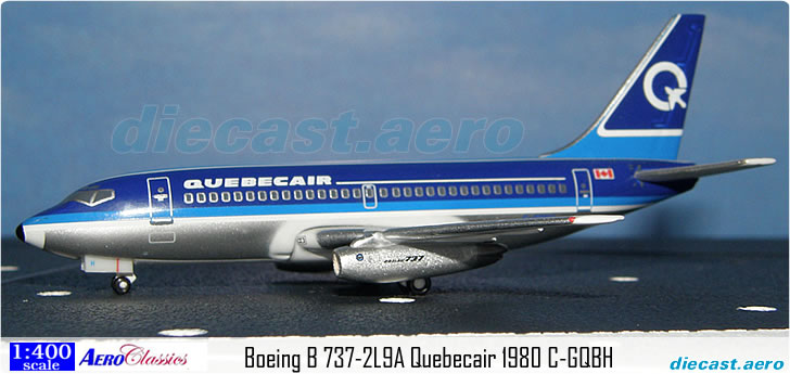 Boeing B 737-2L9A Quebecair 1980 C-GQBH