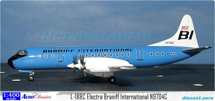L-188C Electra Braniff International N9704C