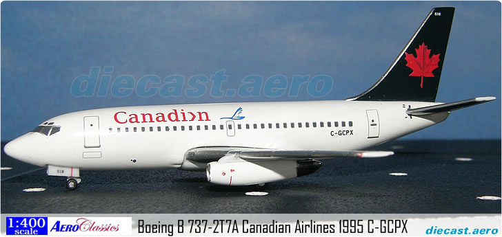 Boeing B 737-2T7A Canadian Airlines 1995 C-GCPX