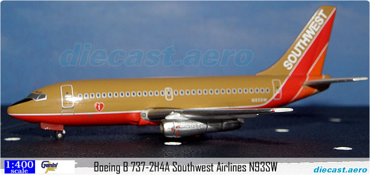 Boeing B 737-2H4A Southwest Airlines N93SW