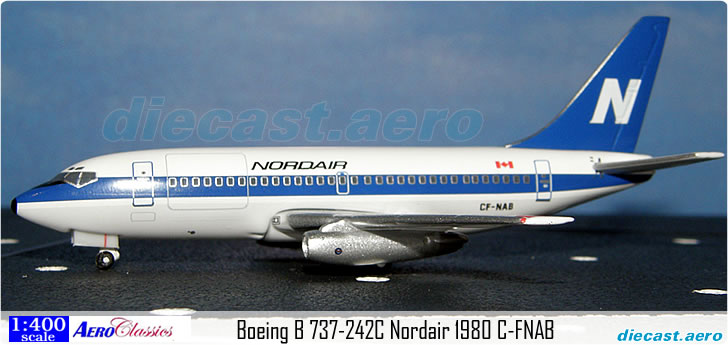 Boeing B 737-242C Nordair 1980 C-FNAB