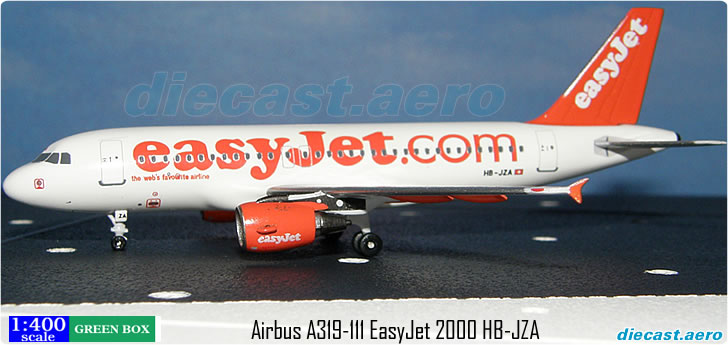Airbus A319-111 EasyJet 2000 HB-JZA