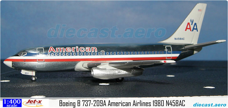 Boeing B 737-209A American Airlines 1980 N458AC