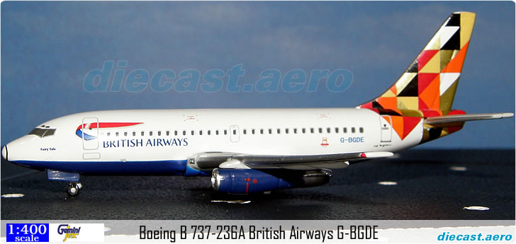 Boeing B 737-236A British Airways G-BGDE