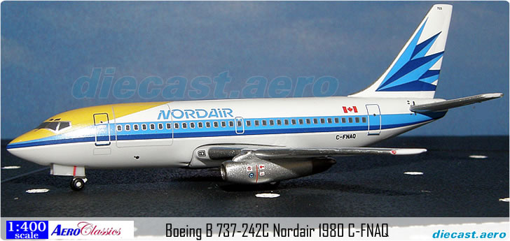 Boeing B 737-242C Nordair 1980 C-FNAQ