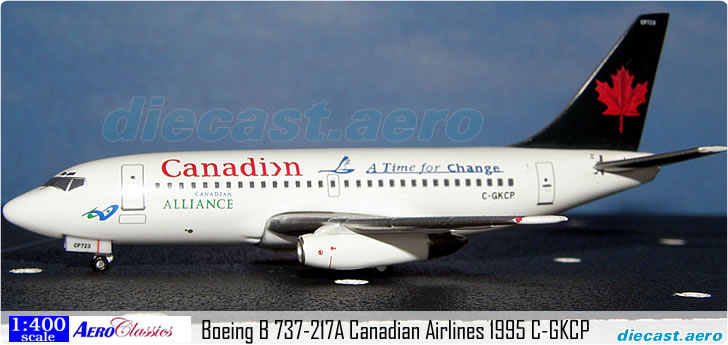 Boeing B 737-217A Canadian Airlines 1995 C-GKCP