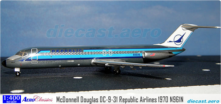 McDonnell Douglas DC-9-31 Republic Airlines 1970 N961N