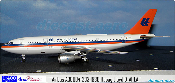 Airbus A300B4-203 1980 Hapag Lloyd D-AHLA