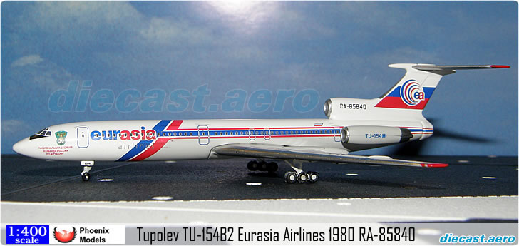 Tupolev TU-154B2 Eurasia Airlines 1980 RA-85840