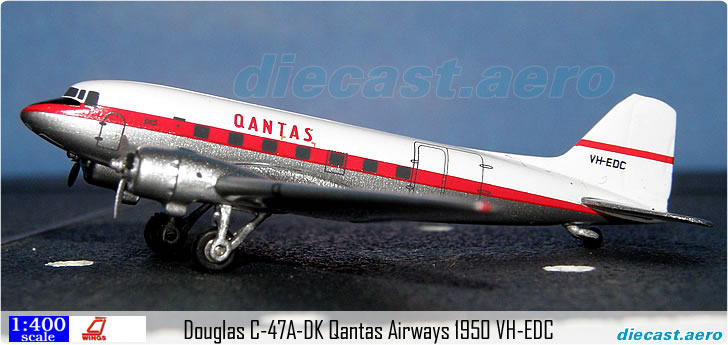 Douglas C-47A-DK Qantas Airways 1950 VH-EDC