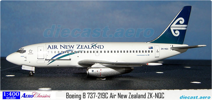 Boeing B 737-219C Air New Zealand ZK-NQC