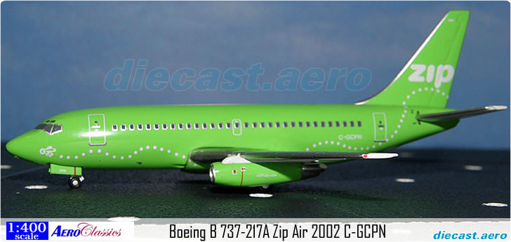 Boeing B 737-217A Zip Air 2002 C-GCPN