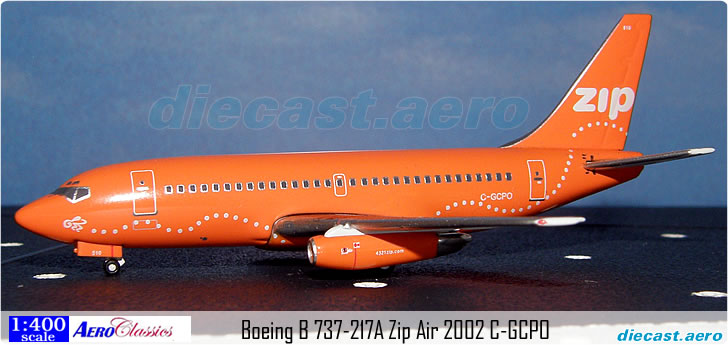 Boeing B 737-217A Zip Air 2002 C-GCPO
