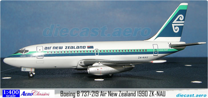 Boeing B 737-219 Air New Zealand 1990 ZK-NAU