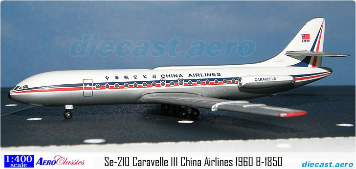Se-210 Caravelle III China Airlines 1960 B-1850