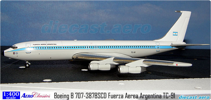 Boeing B 707-387BSCD Fuerza Aerea Argentina TC-91