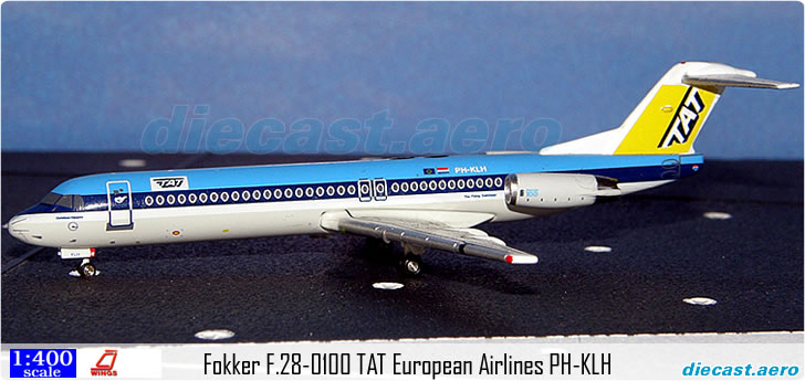 Fokker F.28-0100 TAT European Airlines PH-KLH