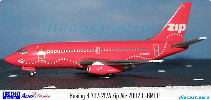 Boeing B 737-217A Zip Air 2002 C-GMCP