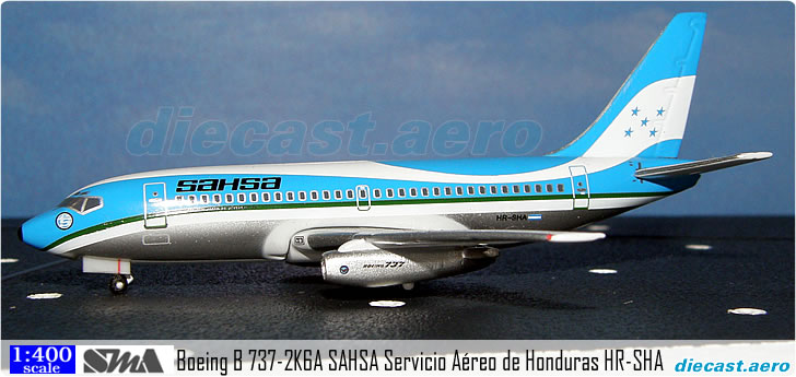 Boeing B 737-2K6A SAHSA Servicio Areo de Honduras HR-SHA