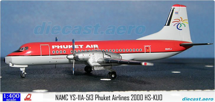 NAMC YS-11A-513 Phuket Airlines 2000 HS-KUO