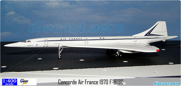 Concorde Air France 1970 F-BTSC