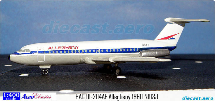 BAC 111-204AF Allegheny 1960 N1113J