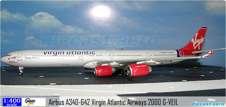 Airbus A340-642 Virgin Atlantic Airways 2000 G-VEIL