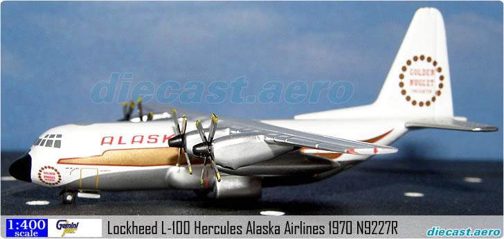Lockheed L-100 Hercules Alaska Airlines 1970 N9227R