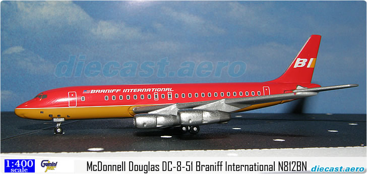 McDonnell Douglas DC-8-51 Braniff International N812BN