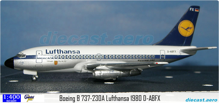 Boeing B 737-230A Lufthansa 1980 D-ABFX
