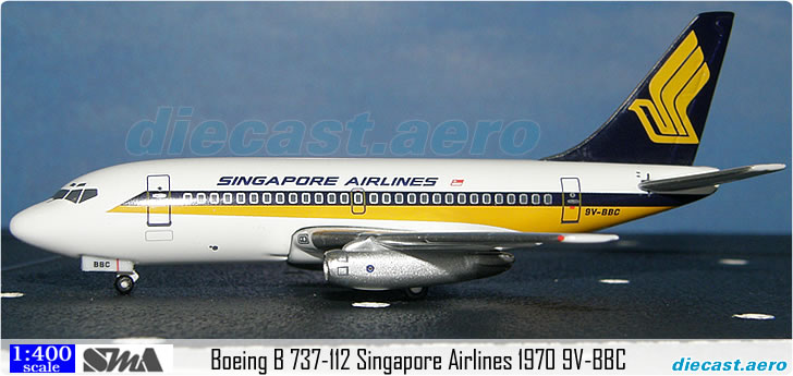 Boeing B 737-112 Singapore Airlines 1970 9V-BBC