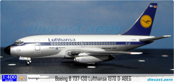 Boeing B 737-130 Lufthansa 1970 D-ABEG