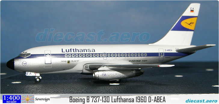 Boeing B 737-130 Lufthansa 1960 D-ABEA