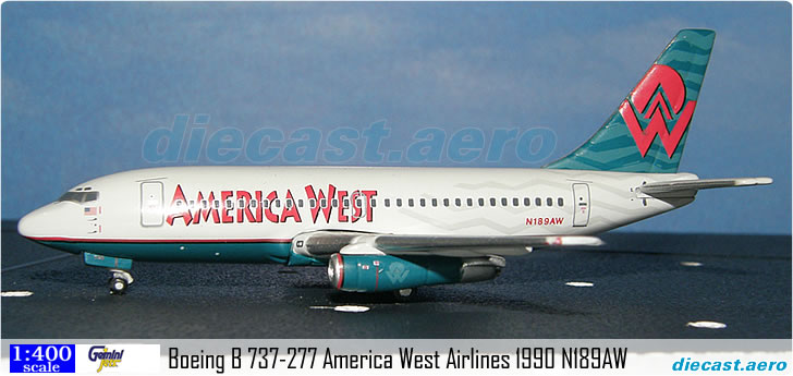 Boeing B 737-277 America West Airlines 1990 N189AW