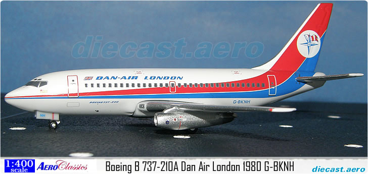Boeing B 737-210A Dan Air London 1980 G-BKNH