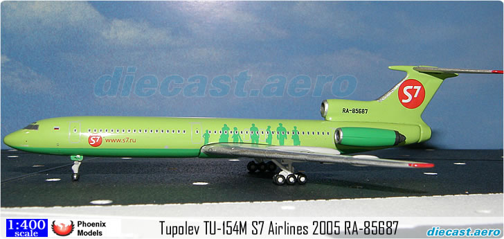 Tupolev TU-154M S7 Airlines 2005 RA-85687