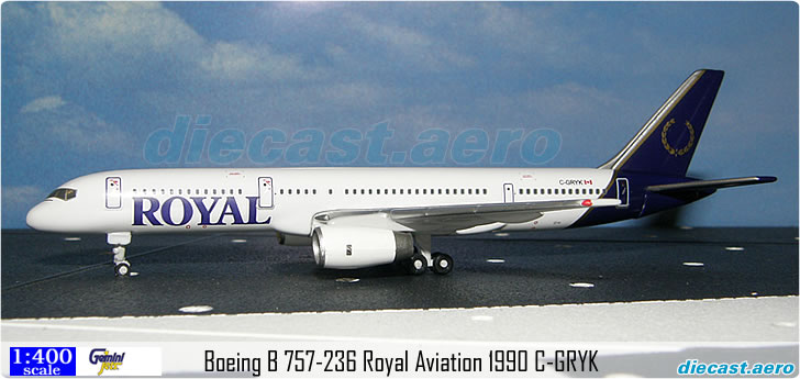 Boeing B 757-236 Royal Aviation 1990 C-GRYK