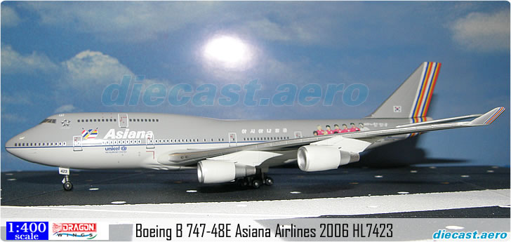 Boeing B 747-48E Asiana Airlines 2006 HL7423