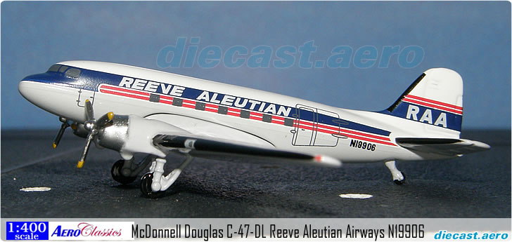 McDonnell Douglas C-47-DL Reeve Aleutian Airways N19906