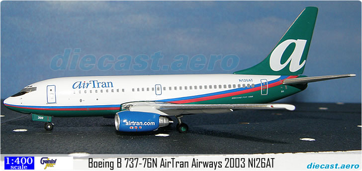 Boeing B 737-76N AirTran Airways 2003 N126AT