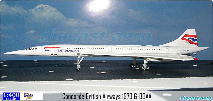 Concorde British Airways 1970 G-BOAA
