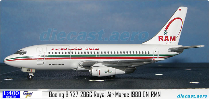 Boeing B 737-2B6C Royal Air Maroc 1980 CN-RMN